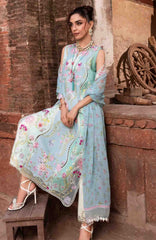 Breeze by  Saira Shakira Unstitched Lawn Embroidered 3 Piece Suits -SRSKBLXL-7B- Faye- Summer Collection