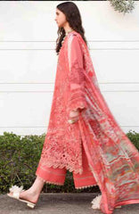 Belle Saison by Esmel Unstitched Lawn Embroidered 3 Piece Suit - ESLBLS-12-Coralie - Summer Collection