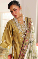Lumina By Bin Ilyas Unstitched Lawn Embroidered 3 Piece Suit BNLYLMN-012 -  Summer Collection