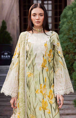 Gardenia By Nureh Unstitched Lawn Embroidered 3 Piece Suit - NRGRDL-06- Summer Collection