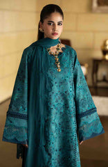 Carnation By Rang Rasiya  Unstitched  Lawn Embroidered 3 Piece Suit RRCRTL-12- Liaro- Summer Collection