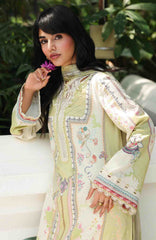 QPrints By Qalamkar Unstitched Lawn Printed 3 Piece Suit QLMQP26 Vaila - 6B - Summer Collection
