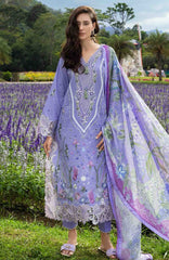 The Secret Garden - Hemline By Mushq Unstitched Lawn  Embroidered 3 Piece Suit MQHMSGL - 02- Daisy Reverie -  Summer Collection