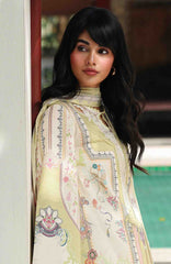 QPrints By Qalamkar Unstitched Lawn Printed 3 Piece Suit QLMQP26 Vaila - 6B - Summer Collection