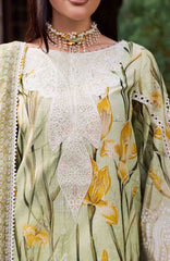 Gardenia By Nureh Unstitched Lawn Embroidered 3 Piece Suit - NRGRDL-06- Summer Collection