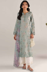 Spring Summer By Iznik Unstitched Lawn Embroidered 3 Piece Suit - IZNSSL-12 -  Summer Collection