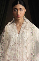 Satori By Zara Shahjahan Unstitched Lawn Embroidered 3 Piece Suit  - ZSSTL-12 - HOSHIMI -Summer Collection