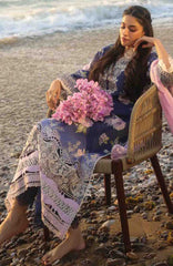 Summer Dream By Manara Unstitched Lawn Embroidered 3 Piece Suit - MNMSDRL-12- Serenity-Summer Collection