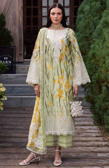 Gardenia By Nureh Unstitched Lawn Embroidered 3 Piece Suit - NRGRDL-06- Summer Collection