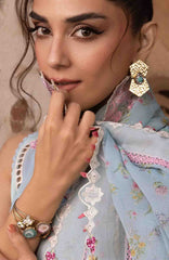 Breeze by  Saira Shakira Unstitched Lawn Embroidered 3 Piece Suits -SRSKBLXL-7B- Faye- Summer Collection
