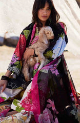 Meili By Zaha Unstitched Lawn Embroidered 3 Piece Suits -ZHMILXL-13A- Yan Hua- Summer Collection