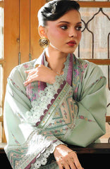 Lumina By Bin Ilyas Unstitched Lawn Embroidered 3 Piece Suit BNLYLMN-013 -  Summer Collection