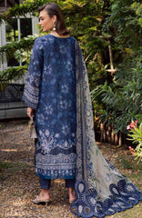Gardenia By Nureh Unstitched Lawn Embroidered 3 Piece Suit - NRGRDL-07- Summer Collection