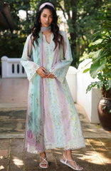 QPrints By Qalamkar Unstitched Lawn Printed 3 Piece Suit QLMQP26 Xenia - 7A - Summer Collection