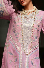 A Moi - Held By Love By Mushq Unstitched Luxury Lawn Embroidered 3 Piece Suit - MQHMAM-13- Endless Love -  Summer Collection