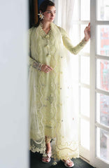 Qline by Qalamkar  Unstitched Lawn Embroidered 3 Piece Suit - QLMQDL-13- MoonStone -  Summer Collection