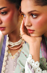 Lumina By Bin Ilyas Unstitched Lawn Embroidered 3 Piece Suit BNLYLMN-013 -  Summer Collection