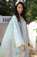 QPrints By Qalamkar Unstitched Lawn Printed 3 Piece Suit QLMQP26 Xenia - 7A - Summer Collection
