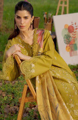 Luxury Eid By Rang Rasiya Unstitched Lawn Embroidered 3 Piece Suit  - RRLELXL-12- Haya- Summer Collection