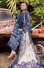 Gardenia By Nureh Unstitched Lawn Embroidered 3 Piece Suit - NRGRDL-07- Summer Collection