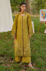Luxury Eid By Rang Rasiya Unstitched Lawn Embroidered 3 Piece Suit  - RRLELXL-12- Haya- Summer Collection