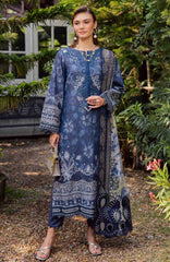 Gardenia By Nureh Unstitched Lawn Embroidered 3 Piece Suit - NRGRDL-07- Summer Collection