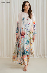Prints by Zarif Georgette Silk'24 Unstitched 3 Piece - ZRFGS24W7 -   WINTER COLLECTION