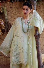 Meili By Zaha Unstitched Lawn Embroidered 3 Piece Suits -ZHMILXL-14B- Tao Rou- Summer Collection