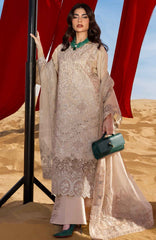 Premium by Rang Rasiya  Unstitched  Lawn Embroidered 3 Piece Suit - RRPRML-03 - Mayel Summer Collection