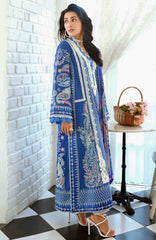 A Moi - Held By Love By Mushq Unstitched Luxury Lawn Embroidered 3 Piece Suit - MQHMAM-14- Moonlit Dreams- Summer Collection