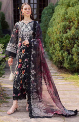 Gardenia By Nureh Unstitched Lawn Embroidered 3 Piece Suit - NRGRDL-08- Summer Collection
