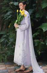 Qline by Qalamkar  Unstitched Lawn Embroidered 3 Piece Suit - QLMQDL-14-Aleen -  Summer Collection