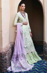 Reine Luxury By Republic Unstitched Lawn Embroidered 3 Piece Suits- RPRLXL-5A- Perla- Summer Collection