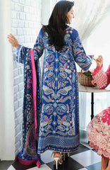 A Moi - Held By Love By Mushq Unstitched Luxury Lawn Embroidered 3 Piece Suit - MQHMAM-14- Moonlit Dreams- Summer Collection