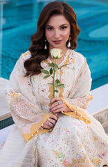 Carnation By Rang Rasiya  Unstitched  Lawn Embroidered 3 Piece Suit RRCRTL-14- Lily- Summer Collection