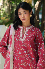 QPrints By Qalamkar Unstitched Lawn Printed 3 Piece Suit QLMQP26 Lena - 7B - Summer Collection
