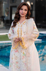 Carnation By Rang Rasiya  Unstitched  Lawn Embroidered 3 Piece Suit RRCRTL-14- Lily- Summer Collection