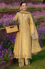 Luxury Eid By Rang Rasiya Unstitched Lawn Embroidered 3 Piece Suit  - RRLELXL-10- Raha - Summer Collection