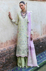 Reine Luxury By Republic Unstitched Lawn Embroidered 3 Piece Suits- RPRLXL-5A- Perla- Summer Collection