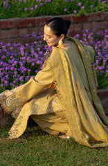 Luxury Eid By Rang Rasiya Unstitched Lawn Embroidered 3 Piece Suit  - RRLELXL-10- Raha - Summer Collection