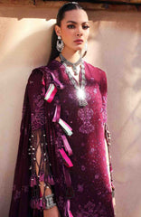Reine Luxury By Republic Unstitched Lawn Embroidered 3 Piece Suits- RPRLXL-6B- Icie- Summer Collection