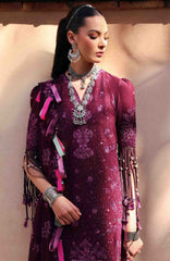 Reine Luxury By Republic Unstitched Lawn Embroidered 3 Piece Suits- RPRLXL-6B- Icie- Summer Collection