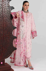 Festive Lawn By Qalamkar Unstitched Lawn Embroidered 3 Piece Suit  - QLMFSTL-04-Norah - Summer Collection