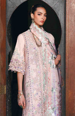 Reine Luxury By Republic Unstitched Lawn Embroidered 3 Piece Suits- RPRLXL-1B- Dahlia- Summer Collection