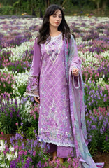 The Secret Garden - Hemline By Mushq Unstitched Lawn  Embroidered 3 Piece Suit MQHMSGL - 011 - Secret Thicket -  Summer Collection