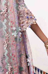 Reine Luxury By Republic Unstitched Lawn Embroidered 3 Piece Suits- RPRLXL-1B- Dahlia- Summer Collection