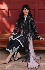 QPrints By Qalamkar Unstitched Lawn Printed 3 Piece Suit QLMQP26 Farah - 9A - Summer Collection