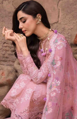 Breeze by  Saira Shakira Unstitched Lawn Embroidered 3 Piece Suits -SRSKBLXL-4B- Ophelia- Summer Collection