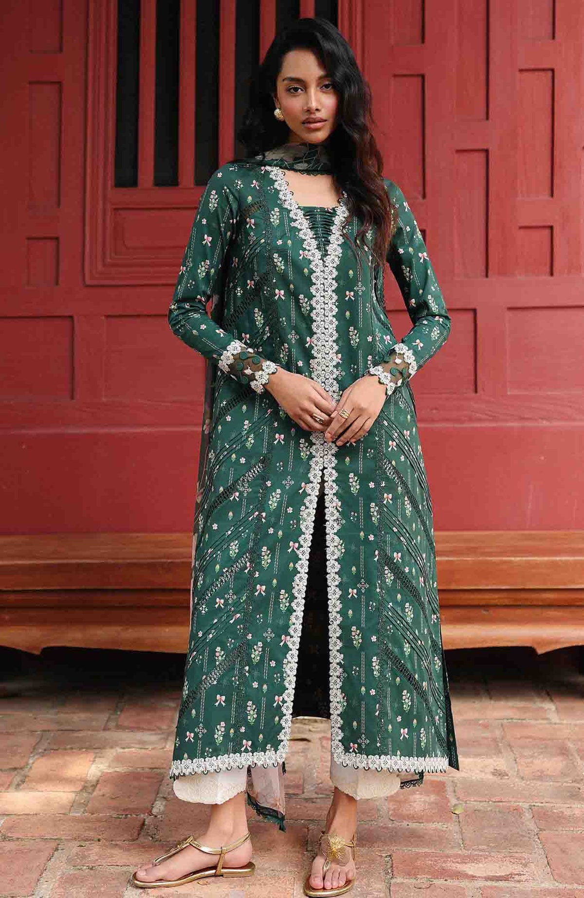 QPrints By Qalamkar Unstitched Lawn Printed 3 Piece Suit QLMQP26 Greer - 9B - Summer Collection