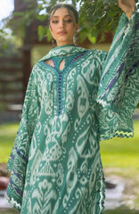 Bridgerton By Elaf Unstitched Lawn Printed 3 Piece Suit  - ELFBRGLP-1A- Nia Mare- Summer Collection